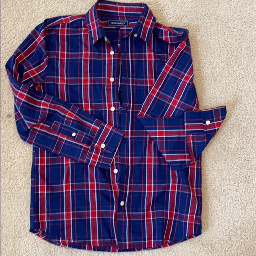 Boys large crown and ivy dress shirt